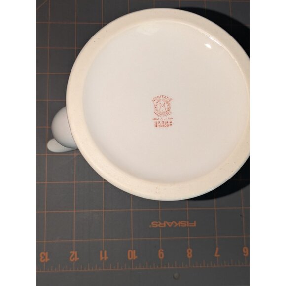 Noritake Demitasse Coffee Pot Azalea Porcelain red M Morimura mark - Picture 14 of 14